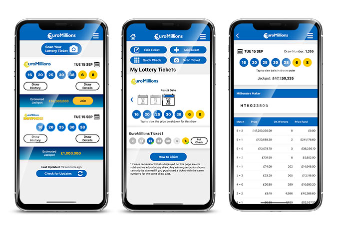 Irish Lotto App Screenshots