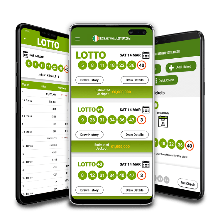 Irish lotto outlet results app