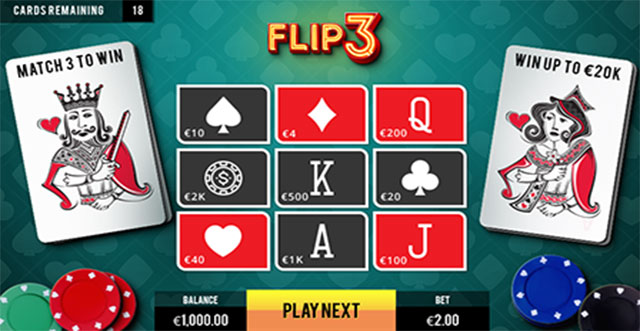 Scratchcard Flip 3